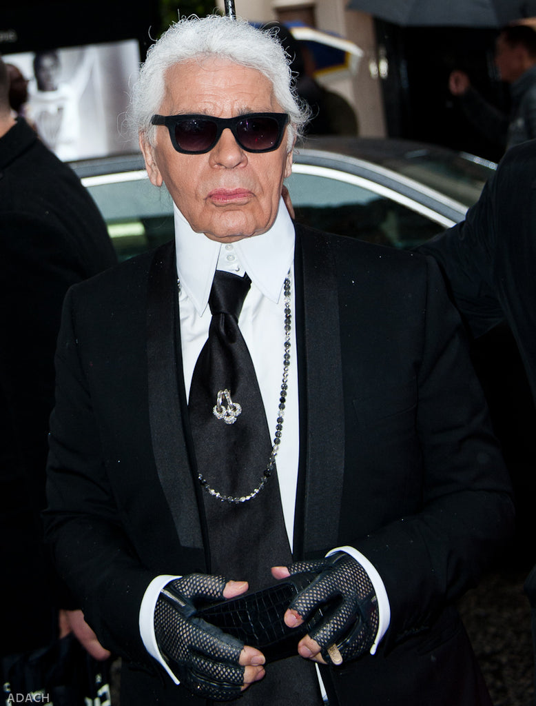 Ode to Karl Lagerfeld Style: The Man Who Always Wore a Tie