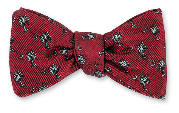 garnet bow tie