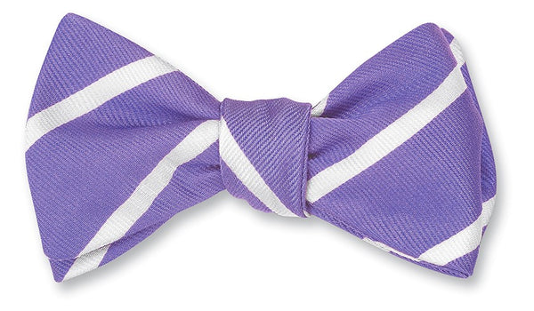 stripe bow tie