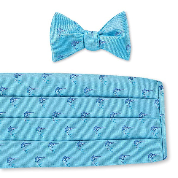 marlin cummerbund set