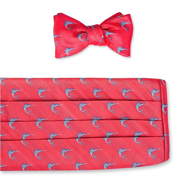 marlin cummerbund set