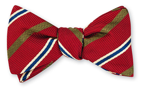 winston stripes bow tie