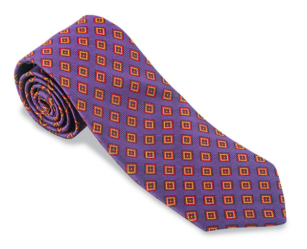 Cedar Diamonds Necktie