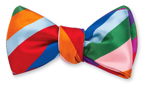 Dempsey Stripes Bow Tie