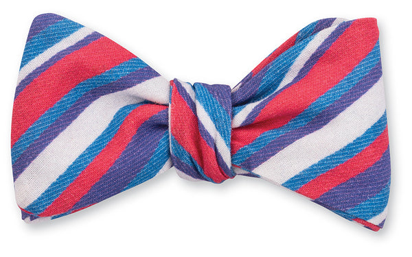 Summer Stripe Bow Tie