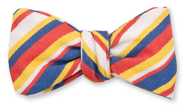 Summer Stripe Bow Tie