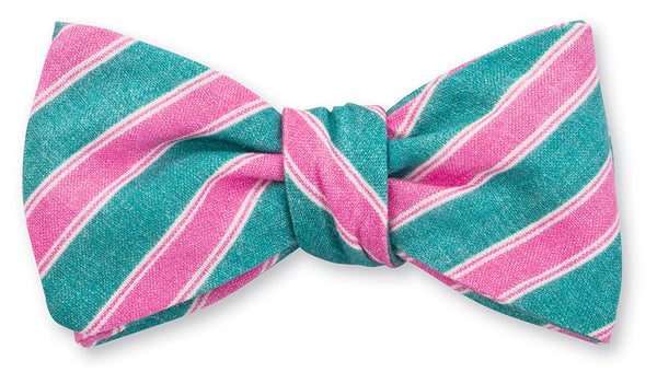 Conway Stripe Bow Tie