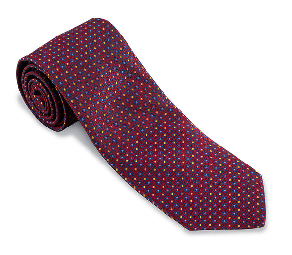 Red Chelsea Neats Necktie