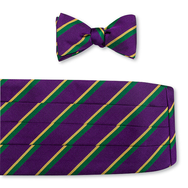 mardi gras cummerbund