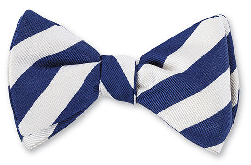 stripe bow tie