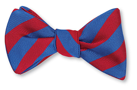 stripe bow tie