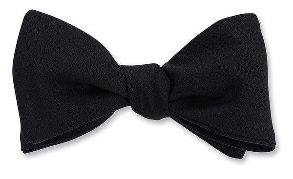 black bow tie