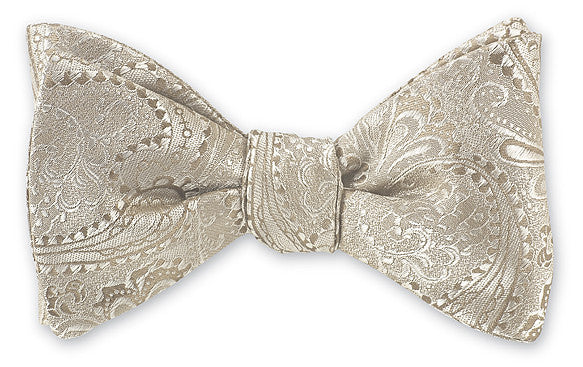 champagne bow ties
