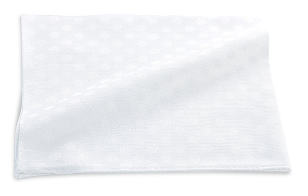 white pocket square