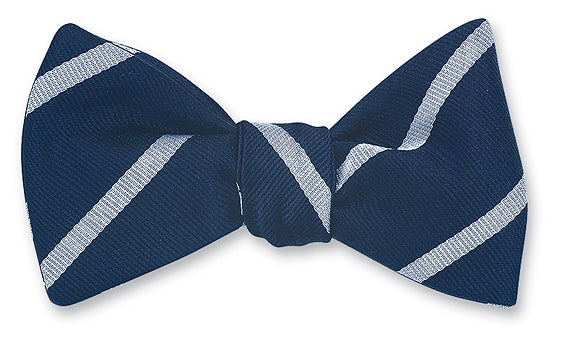 stripe bow tie