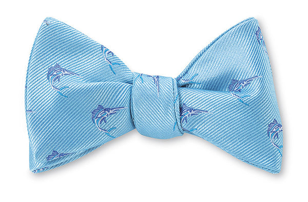 aqua marlin bow tie