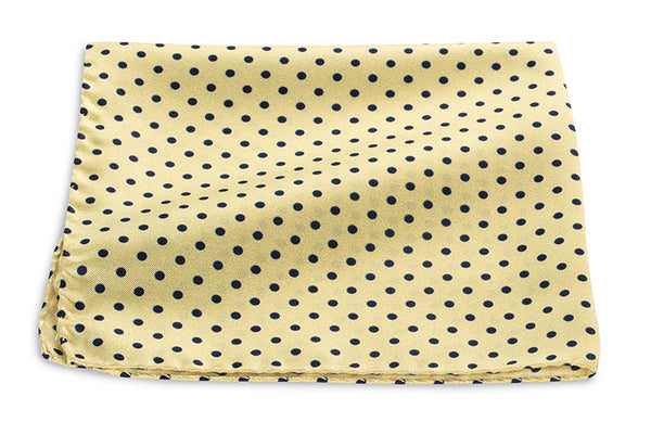 yellow pocket square