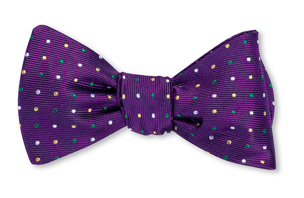 mardi gras bow tie