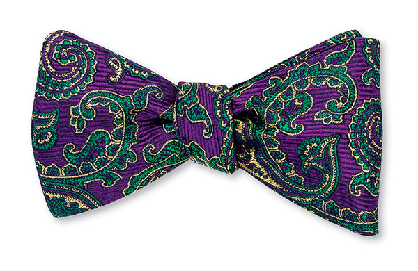 mardi gras bow tie