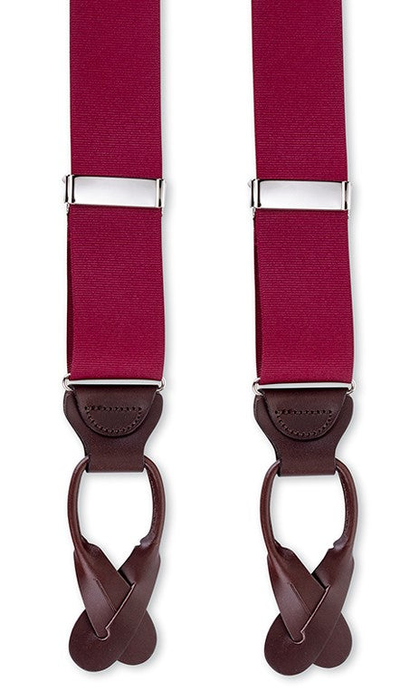 burgundy suspenders
