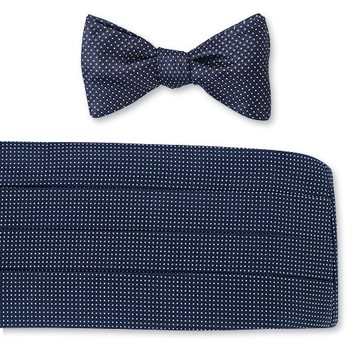 navy cummerbund