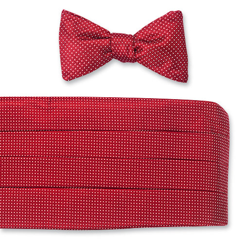 red cummerbund