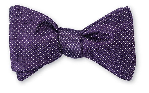 purple bow tie