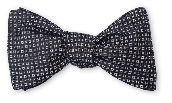 black bow tie