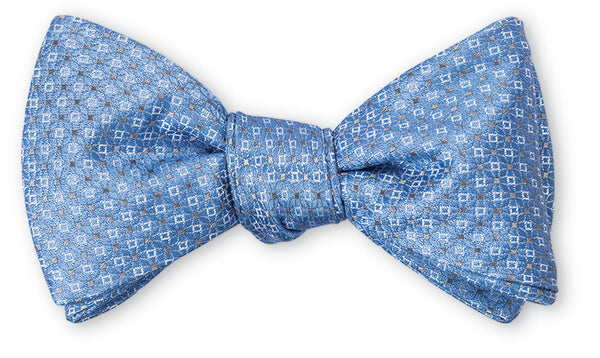 blue bow tie