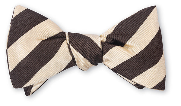 stripe bow tie