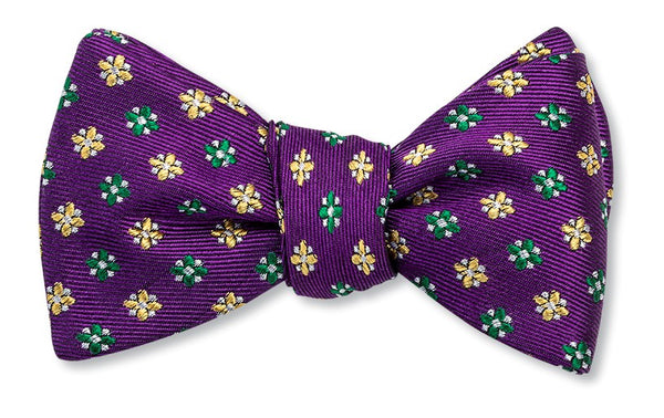 mardi gras bow tie