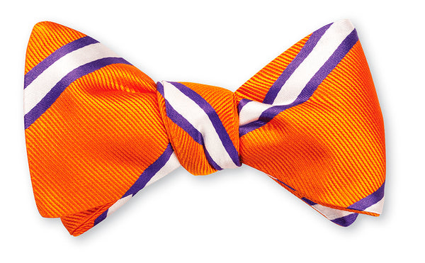 orange bow tie