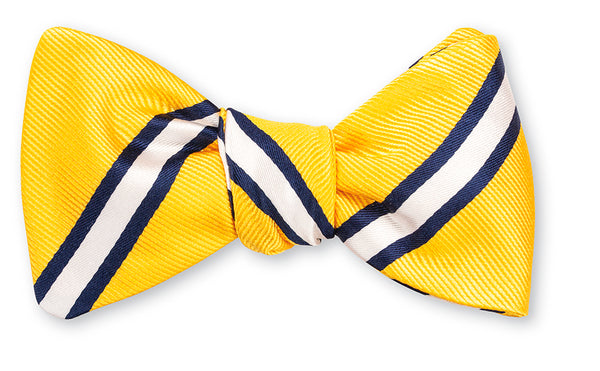 yellow bow tie