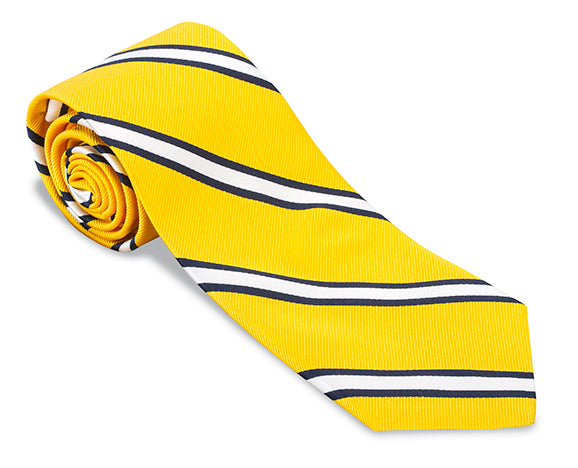 yellow necktie