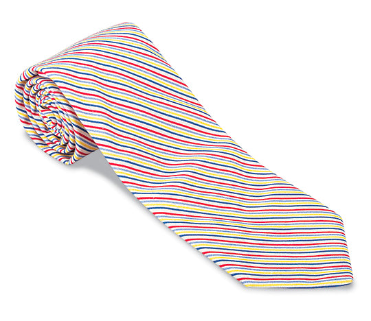 stripe necktie