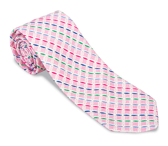 pink necktie