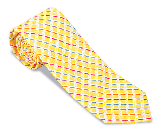 yellow bow tie