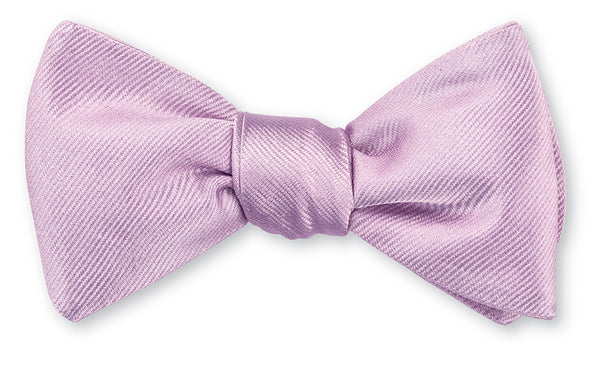 mauve bow tie