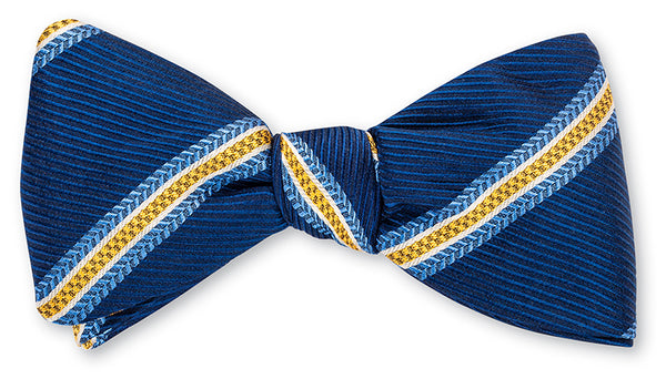 stripe bow tie
