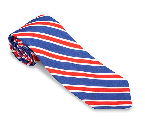 stripe necktie