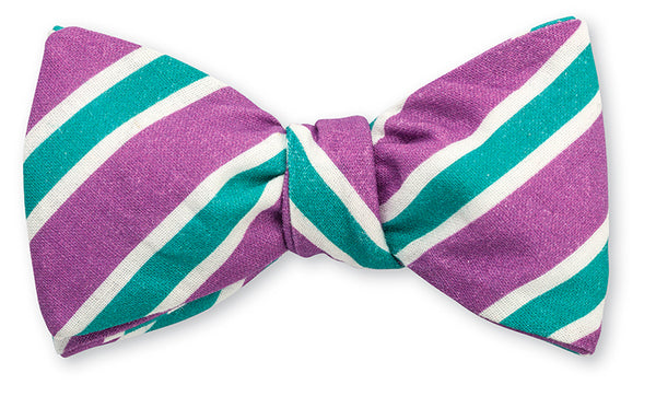 stripe bow tie