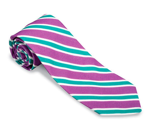 stripe necktie