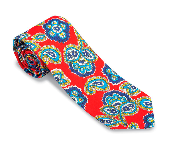 paisley necktie