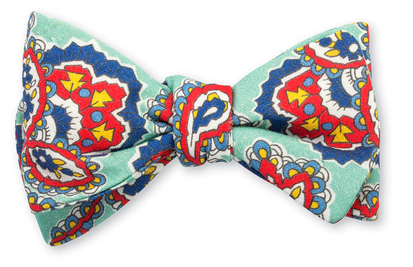 paisley bow tie