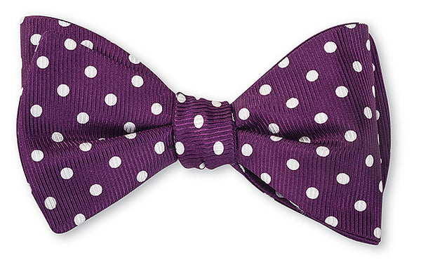 polka dot bow ties