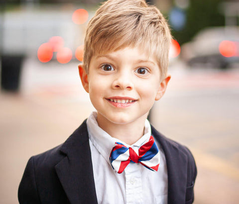 American Flag Bow Ties