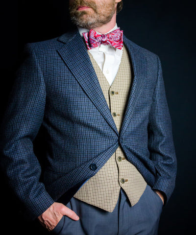 Man wearing a fancy bow tie