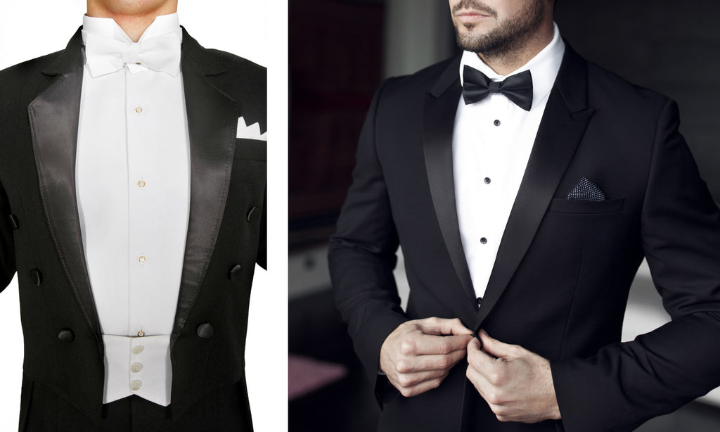 white tie dress code vs black tie dress