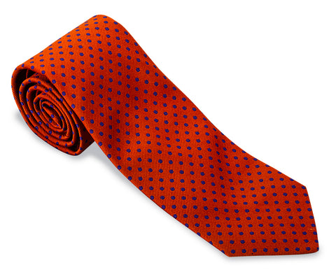 orange necktie