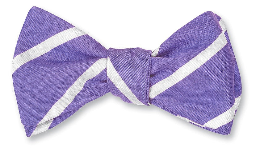 stripe bow tie